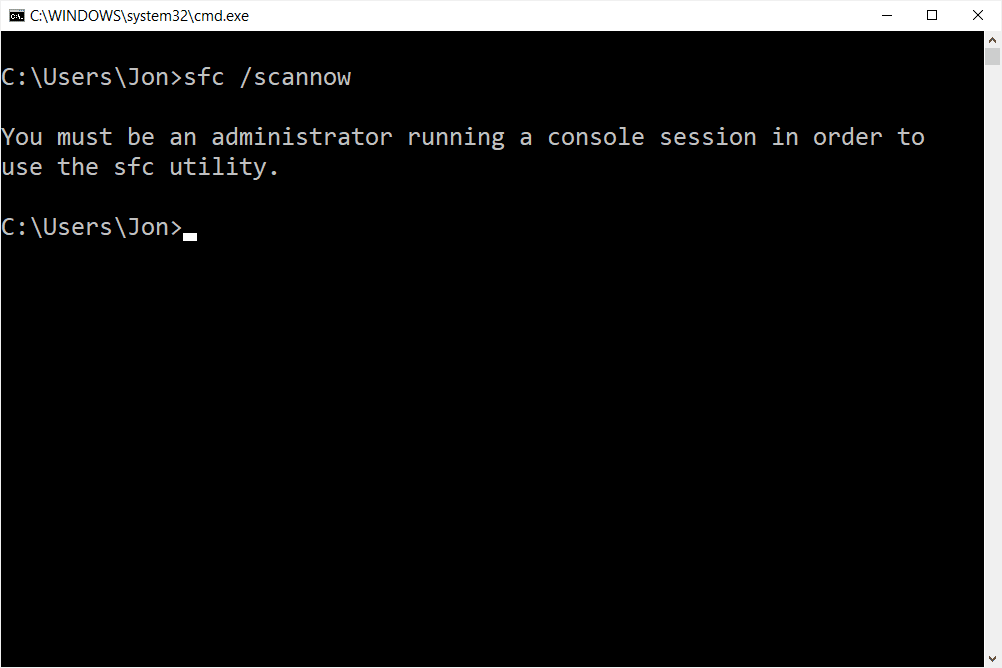 Windows Command Prompt айнасы